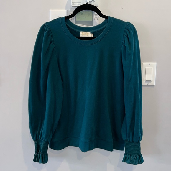 Nation Ltd Cecile Puff Sleeve Sweatshirt - Picture 3 of 10